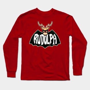 Bat Rudolf Long Sleeve T-Shirt